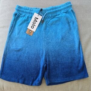 Molo Ocean Blue Kids Athletic Shorts